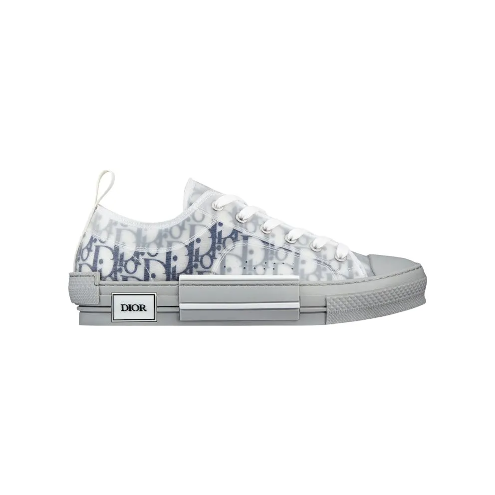 Dior B23 Low White Navy Oblique (3SN249YNT_H568)