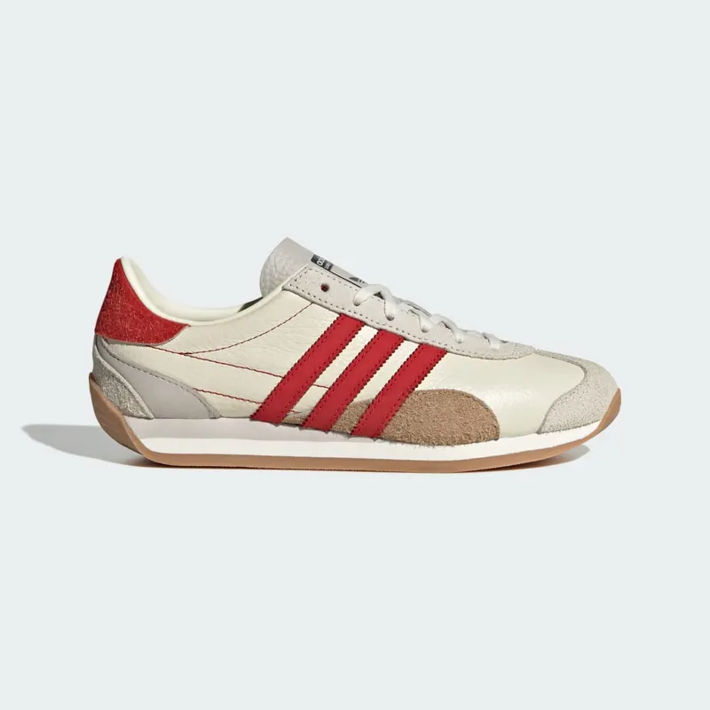 Adidas Country OG Off White / Better Scarlet / Grey One (JI2868)
