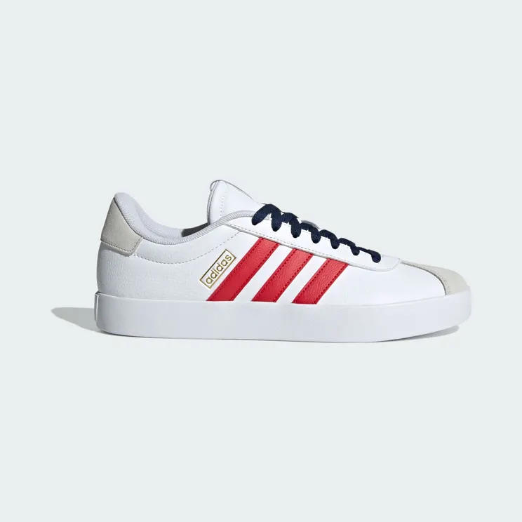 adidas VL Court 3.0 “Cloud White / Better Scarlet / Team Navy Blue 2” (IF4464)