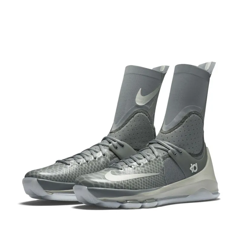 Nike KD 8 Elite Wolf Grey Wolf Grey/Cool Grey-White (834185-001)
