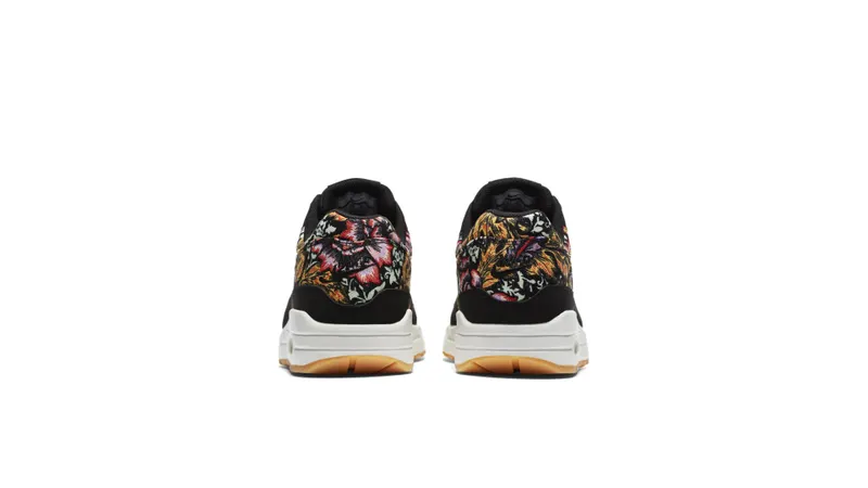 Nike Air Max 1 Spring Mix (W) Black/Silt Red-Summit White-Gum Yellow (633737-003)