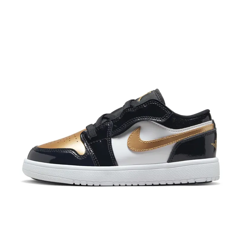 Jordan 1 Low ALT Black Metallic Gold White (DZ6318-071)
