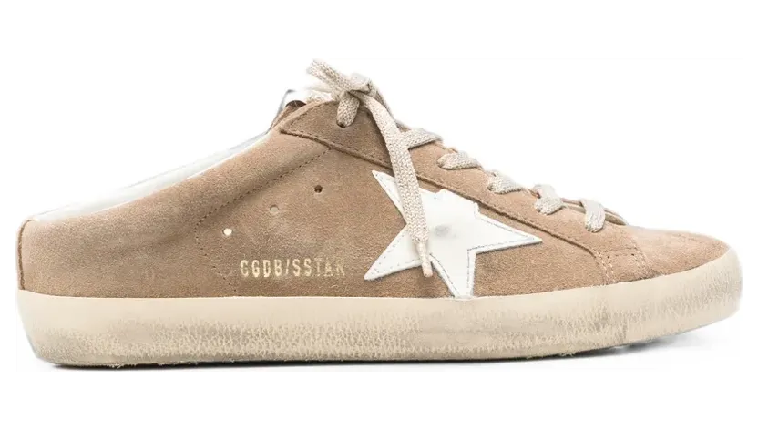 Golden Goose Superstar sneakers met sterpatch – Beige (GWF00110F008492)
