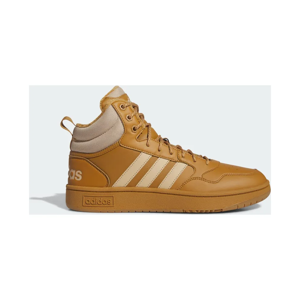 adidas Hoops 3.0 Mid Lifestyle Basketball Classic Fur Lining Winterized Schuh Mesa / Magic Beige / Mesa (IF2636)
