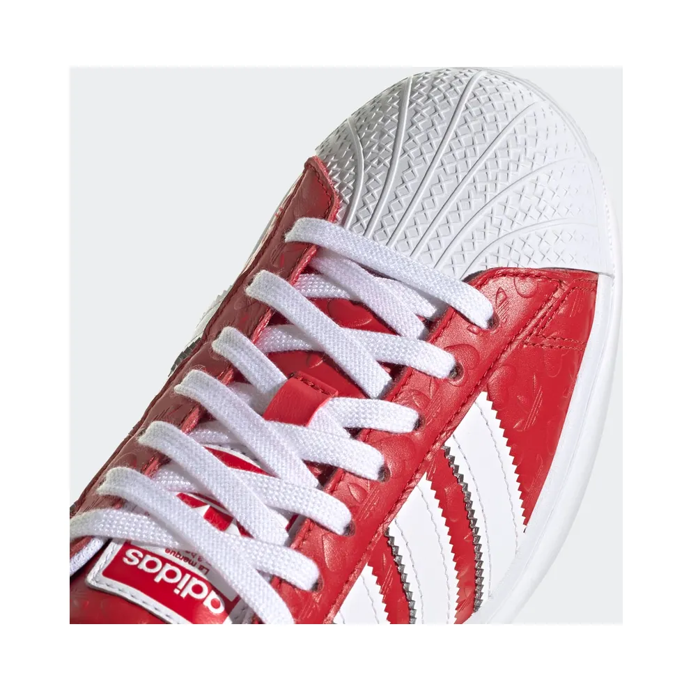 adidas Superstar Bold Scarlet / Core Black / Cloud White (FZ1836)