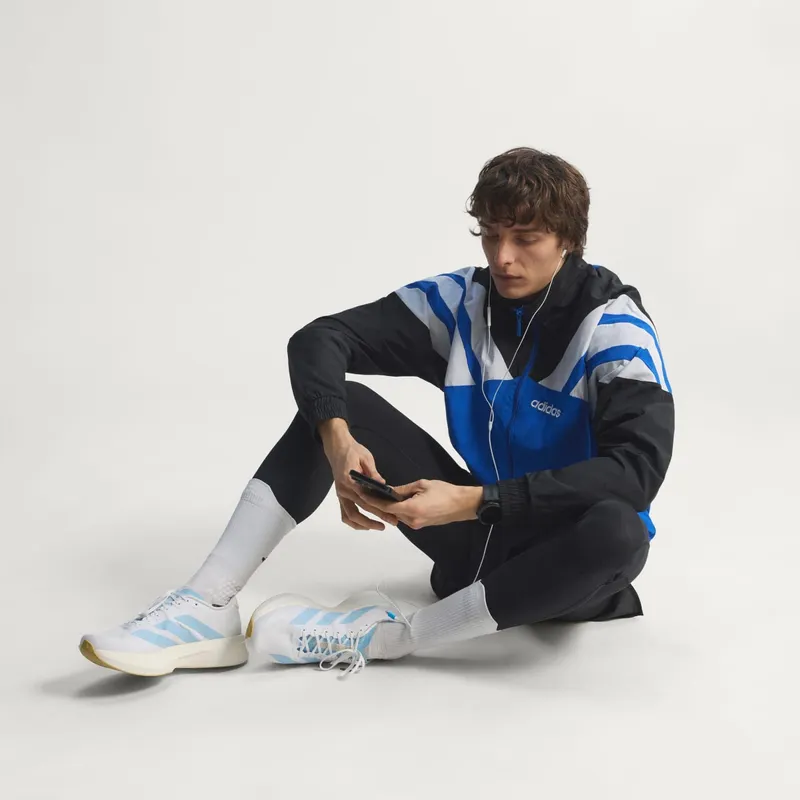 Adidas Adizero Evo SL “White Clear Blue” (JQ4527)