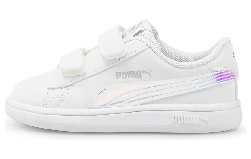 Puma Smash V2 Holo V Zilver/Wit (385576-01)