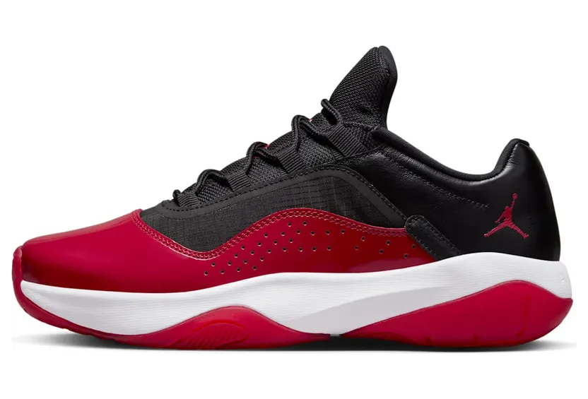 Jordan Air Jordan 11 Cmft Lowen “Black / White / Gym Red” (DV2629-006)