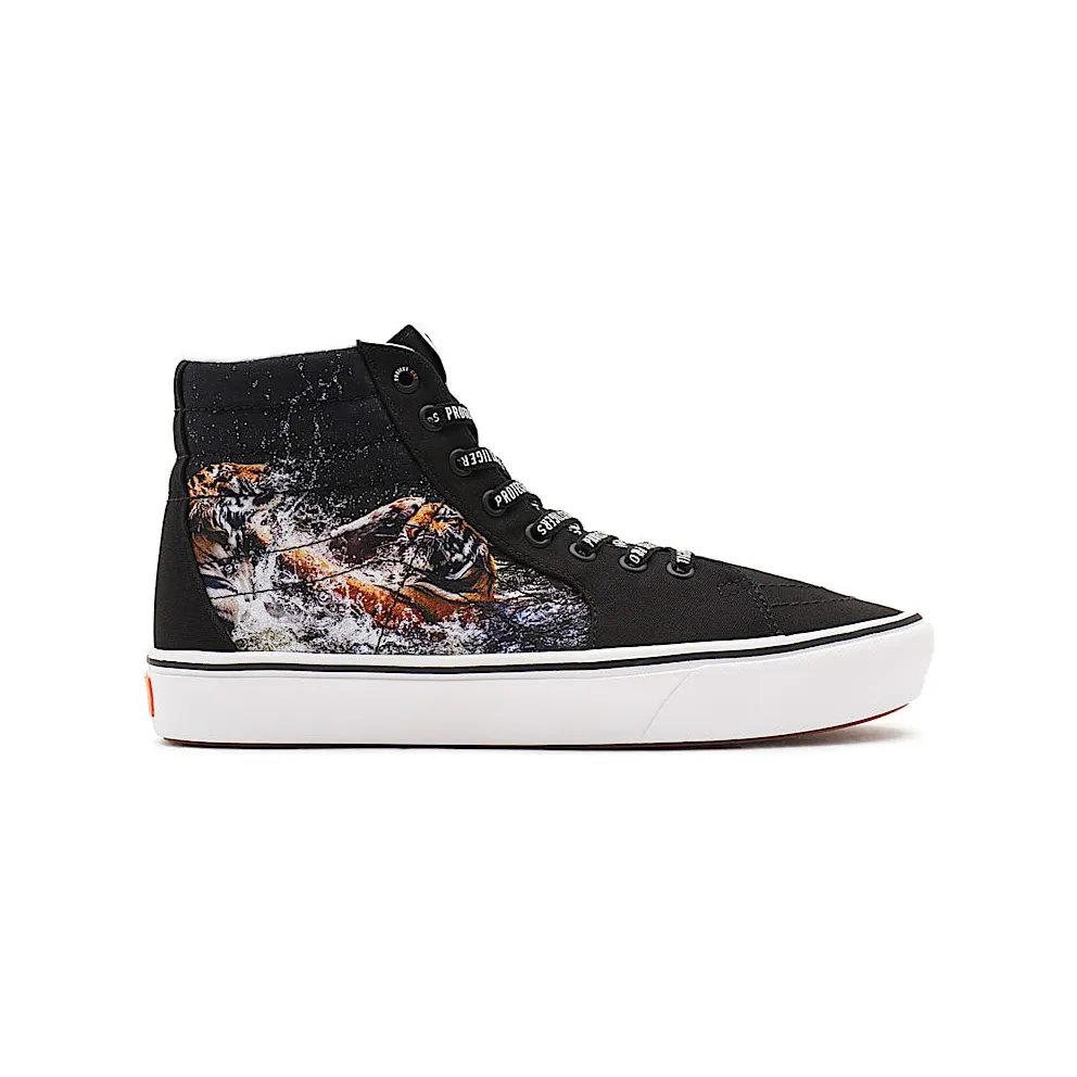 Vans ComfyCush Sk8-Hi Discovery Channel Project Cat (VN0A3WMB9EF)