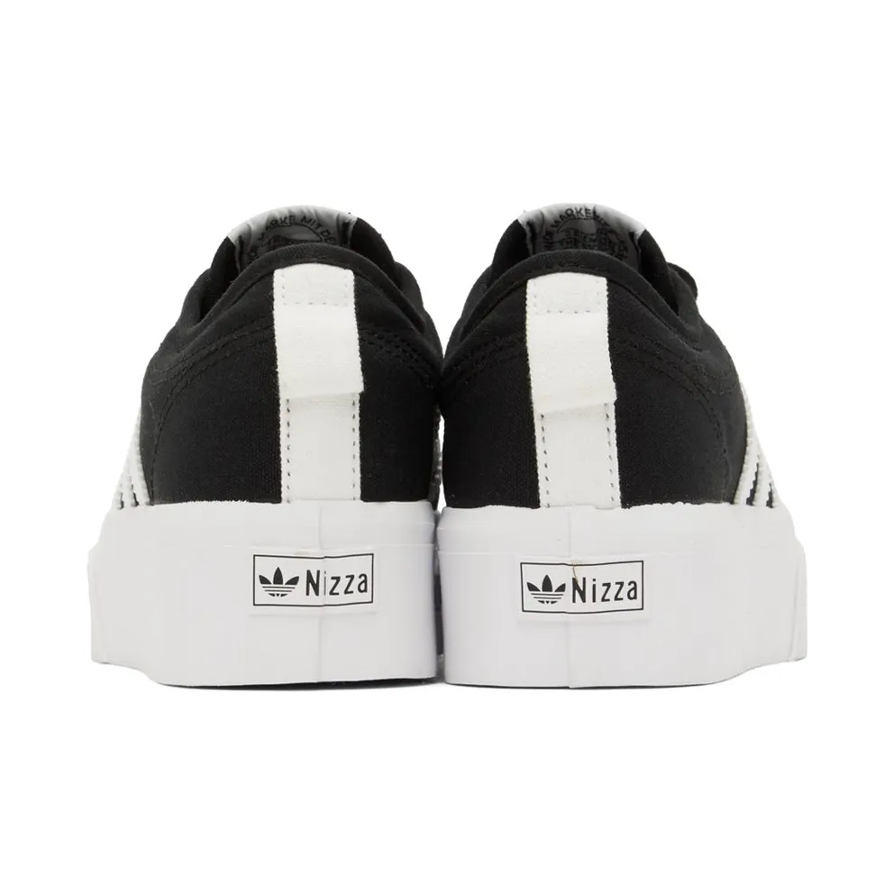 Adidas Nizza Platform Core Black / Cloud White / Cloud White (FV5321)
