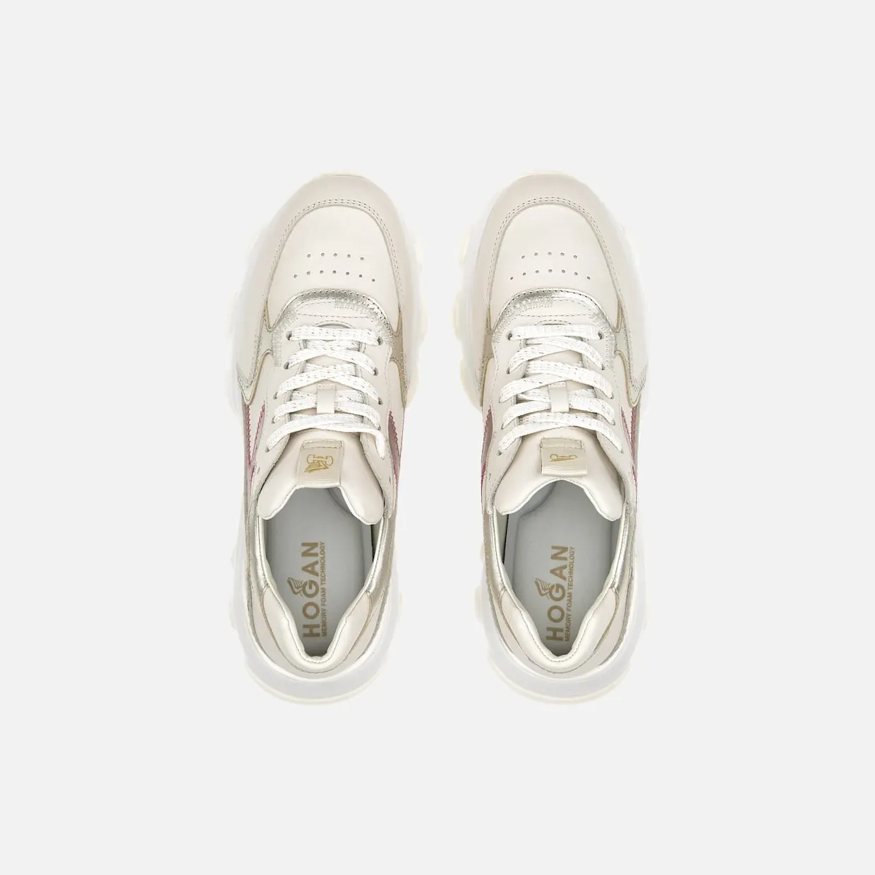 Hogan Hyperactive Pink Gold White (HXW5400DQ01NOX0RU3) (3)