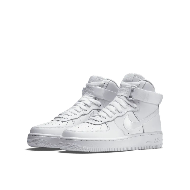 Nike Air Force 1 High White (GS) White/White (653998-100)
