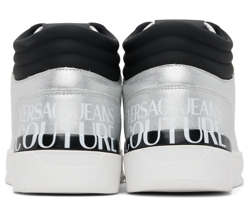 Versace Jeans Couture Starlight High-Top “Silver” (E73YA3SJ7 EZS408) (2)