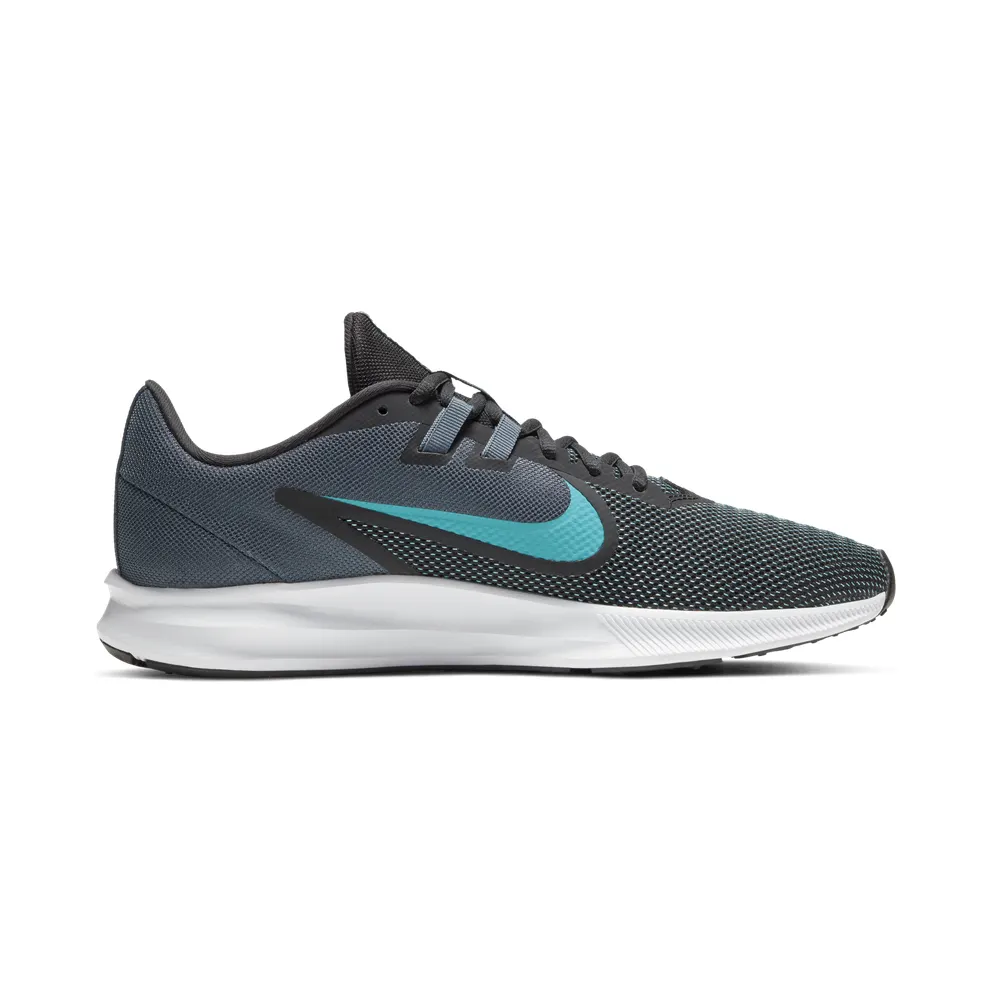 Nike Downshifter 9 “Black / Monsoon Blue / White / Blue Lagoon” (AQ7481-003)