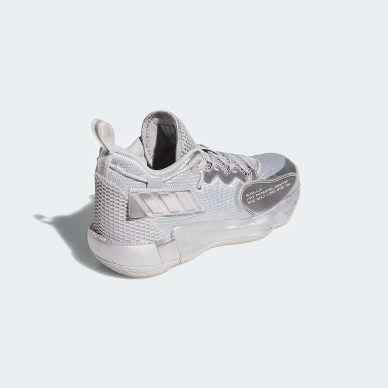 adidas Dame 7 EXTPLY Grey Two / Silver Metallic / Cloud White (FZ0172)