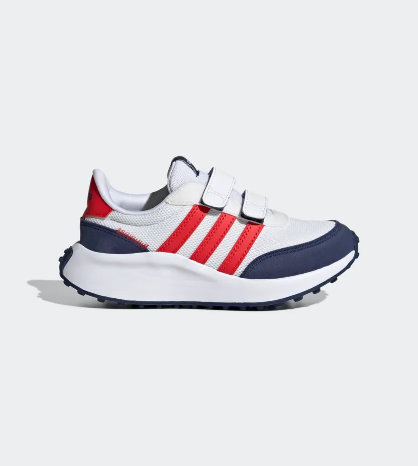 adidas Run 70s Cloud White / Vivid Red / Dark Blue (GW0333)