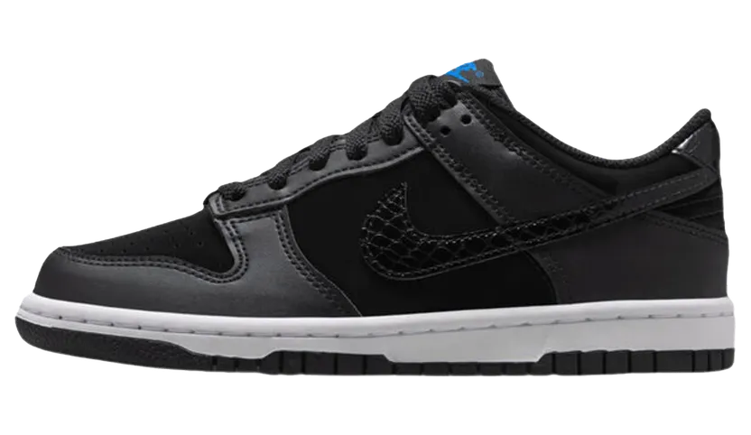 Nike Dunk Low SE GS “Black Croc” (FV7472-001)
