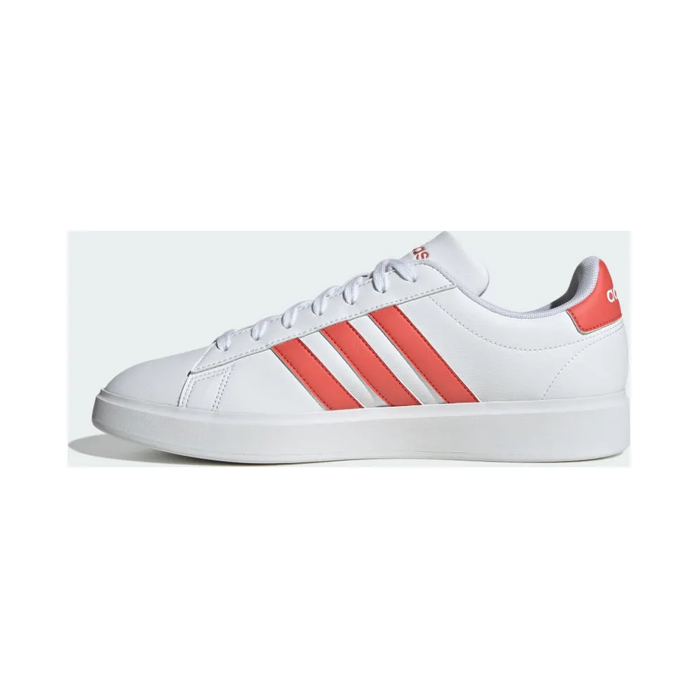 adidas Grand Court Cloudfoam Comfort Cloud White / Preloved Scarlet / Cloud White (ID2948)