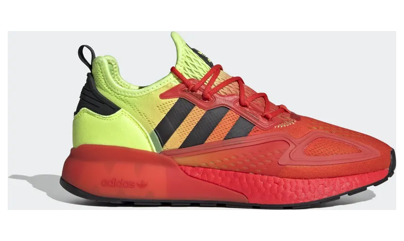 Adidas ZX 2K Boost ‘Solar Yellow Red’ Solar Yellow/Cloud White/Hi-Res Red (FW0482)