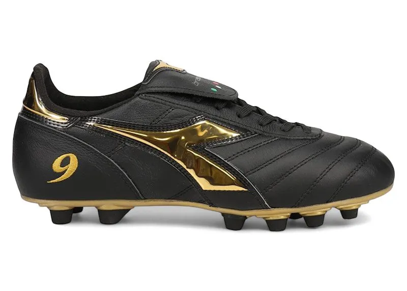 Diadora Brasil 9 Italy LT+ MDPU FG Black Gold (101.178784 C0893)