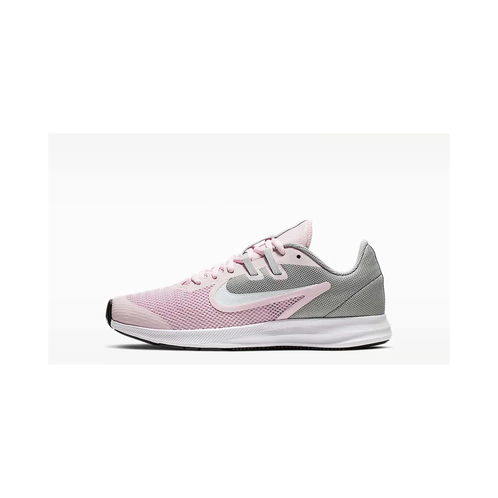 Nike Downshifter 9 “Pink Foam / Metallic Silver / Pure Platinum / White” (AR4135-601)