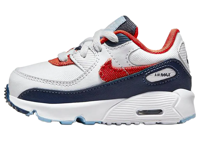 Nike Air Max 90 USA Denim (TD) (DJ5179-100)