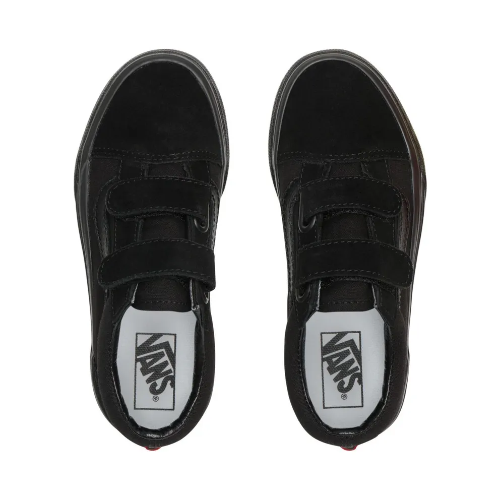 VANS Old Skool V Kids’ Shoes (Black)