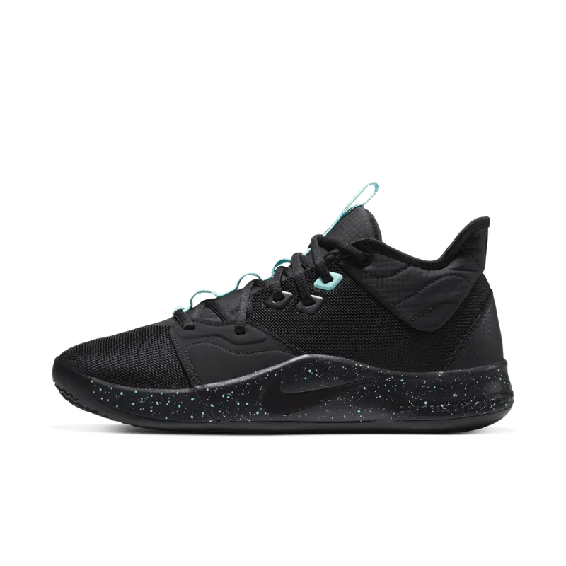 Nike PG 3 Diamond Black/Black-Light Aqua (AO2607-006)