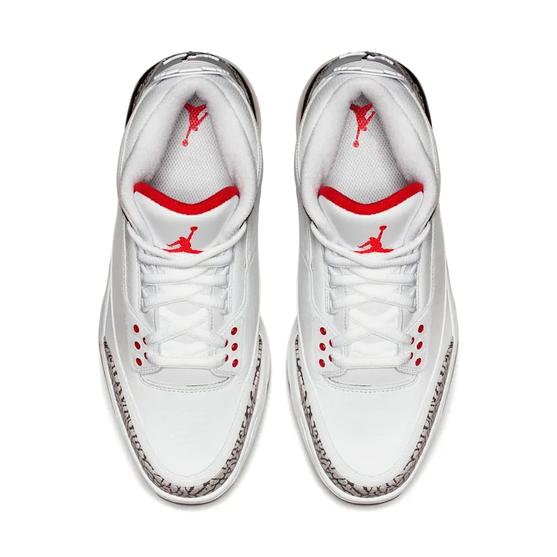 Jordan 3 Retro Golf White Cement White/Black (AJ3783-100)