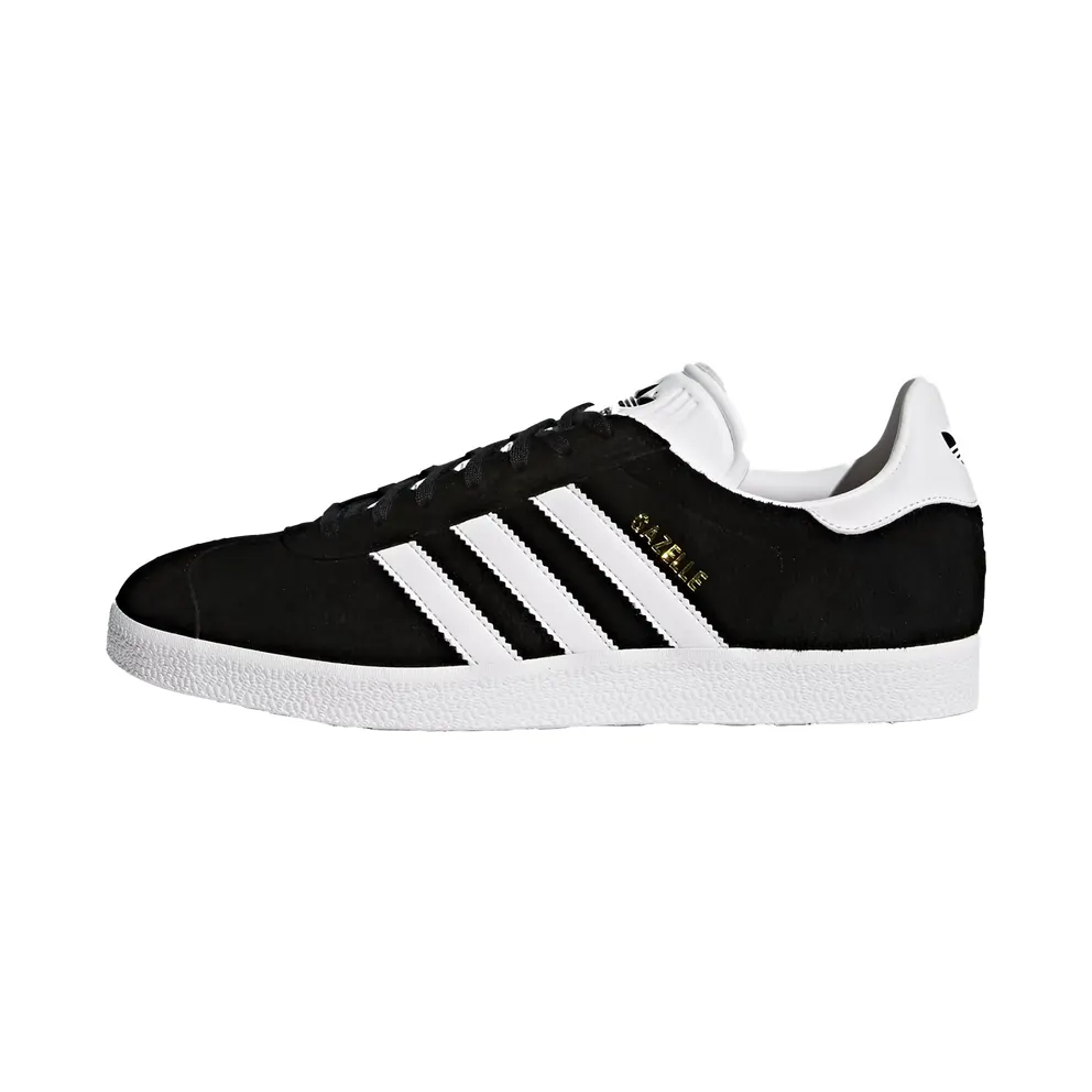 adidas Gazelle OG Schuh Core Black / Cloud White / Gold Metallic (FV7773)