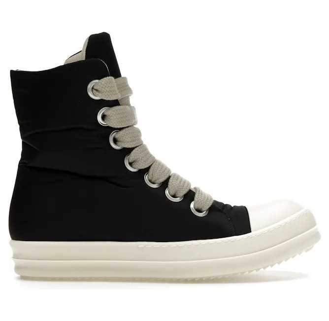 Rick Owens DRKSHDW Jumbo Puffer High Top Black (DU01D1818BRW2 9811)