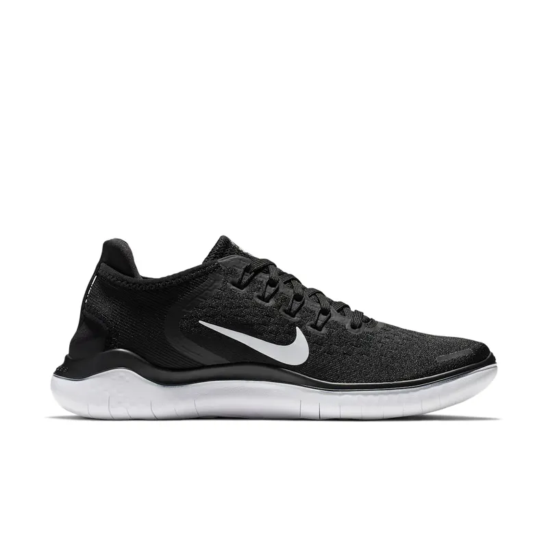Nike Free RN 2018 Black White (W) Black/White (942837-001)