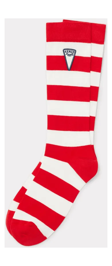 Kenzo Chaussettes à Rayures Homme Vert – Taille 4245 (FD58SM320KSA)