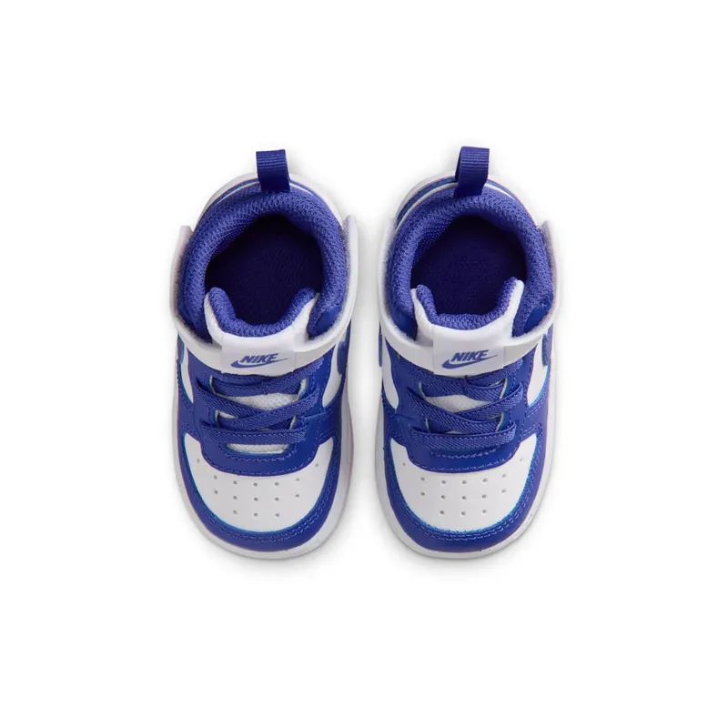 Nike Court Borough Mid 2 White Deep Night (CD7784-130)