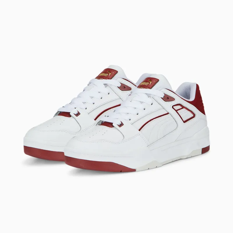 Puma Slipstream- White/Red (388549-05)