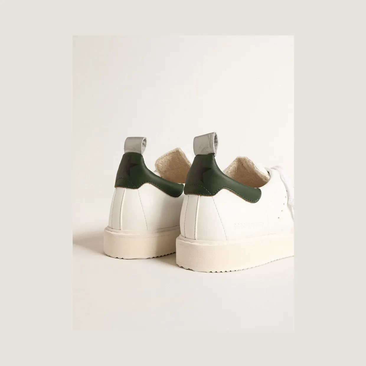 Golden Goose Bio-Based Starter With Green Leather Heel Tab (GMF00127.F004591.10502) (4)