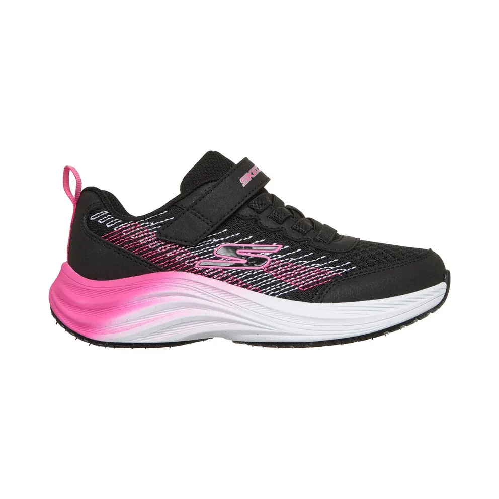 Skechers Elite Sport Pulse Sneaker Schwarz/Heet Rosa