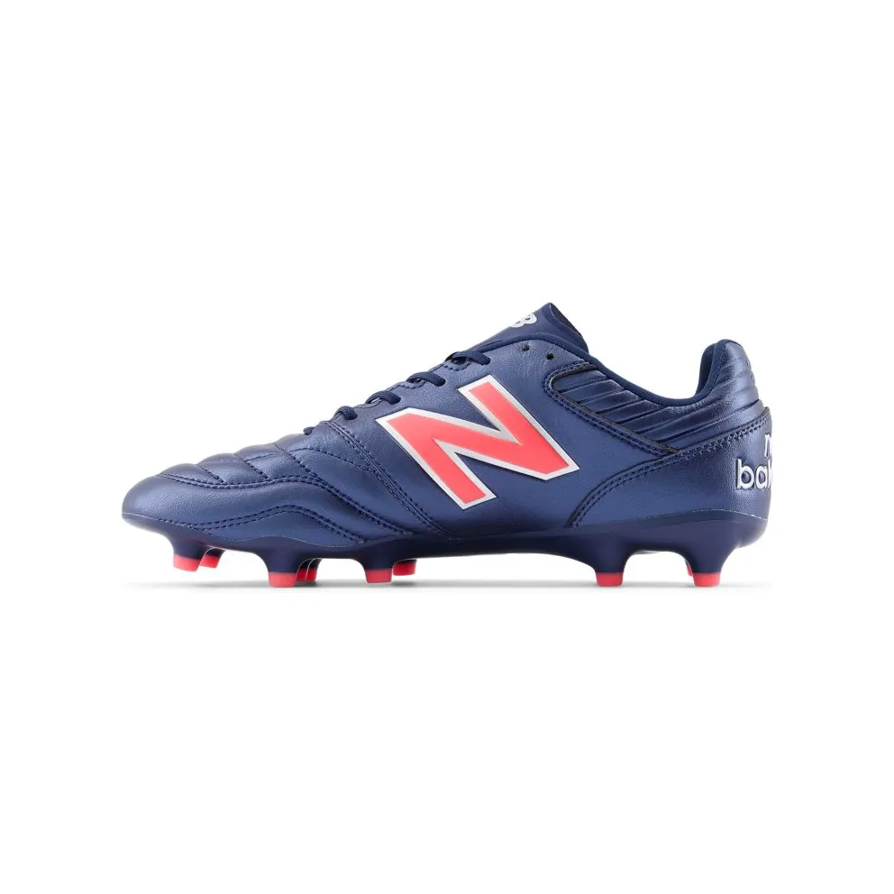 New Balance 442 Pro FG v2 Navy Silver Energy Red (MS41FMP2)