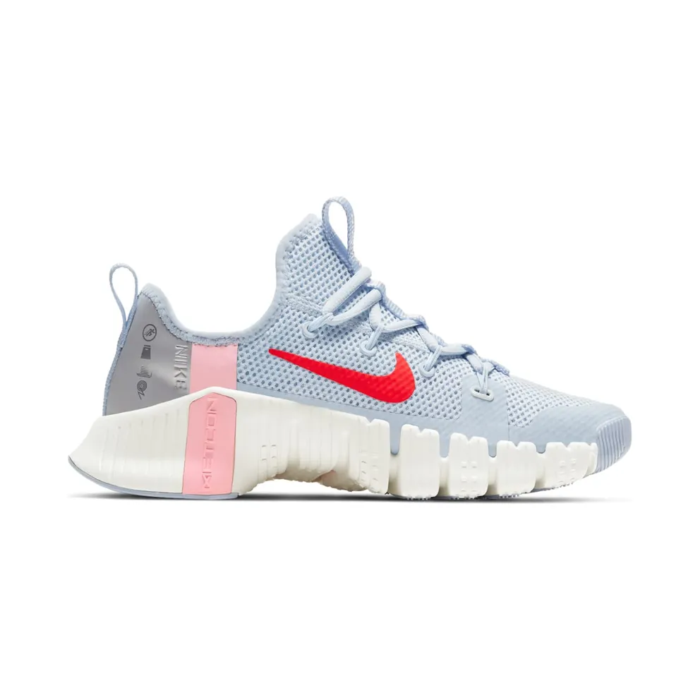 Nike Free Metcon 3 Football Grey Bright Crimson (CJ6314-006)