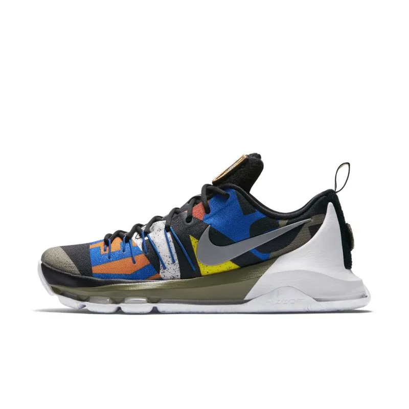 Nike KD 8 All Star (2016) White/Metallic Silver – Black – Multicolor (829207-100)
