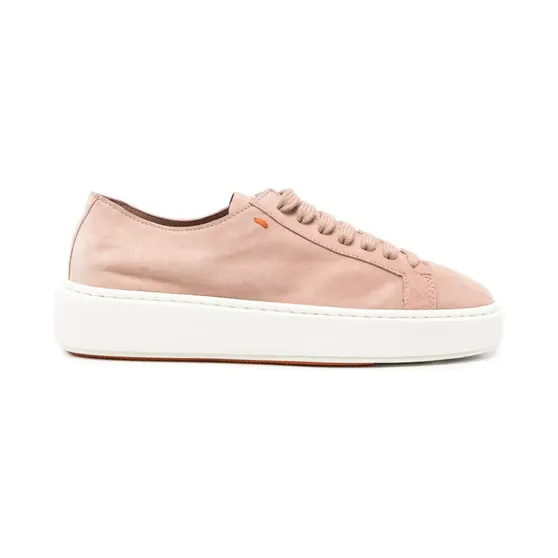 Santoni Clean Icon Toy suede “Pink” (WBCD61322BARTTOY)