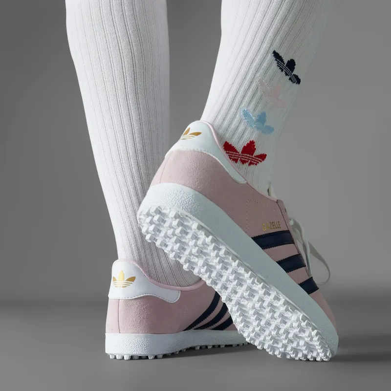 adidas Gazelle Spikeless Golf Clear Pink Night Indigo (JI3941)