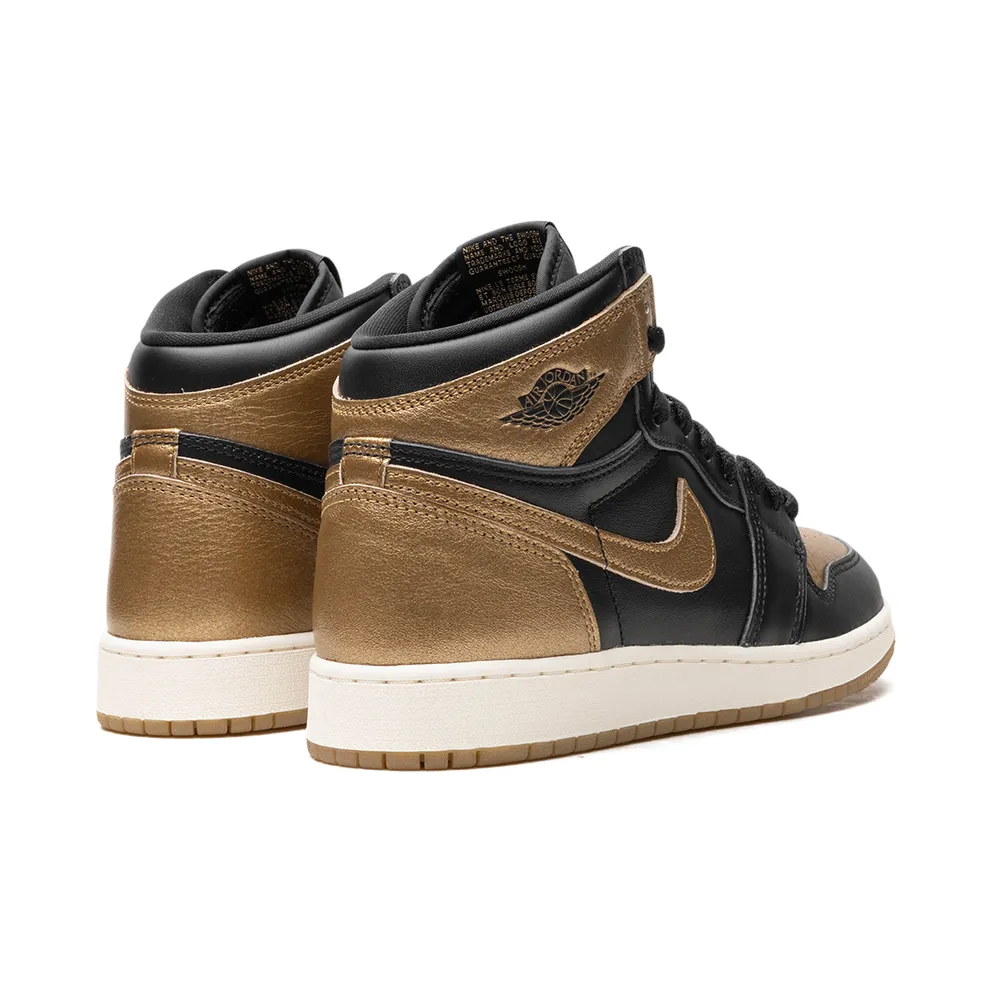Air Jordan 1 GS “Black Metallic Gold” (FD1437-071)
