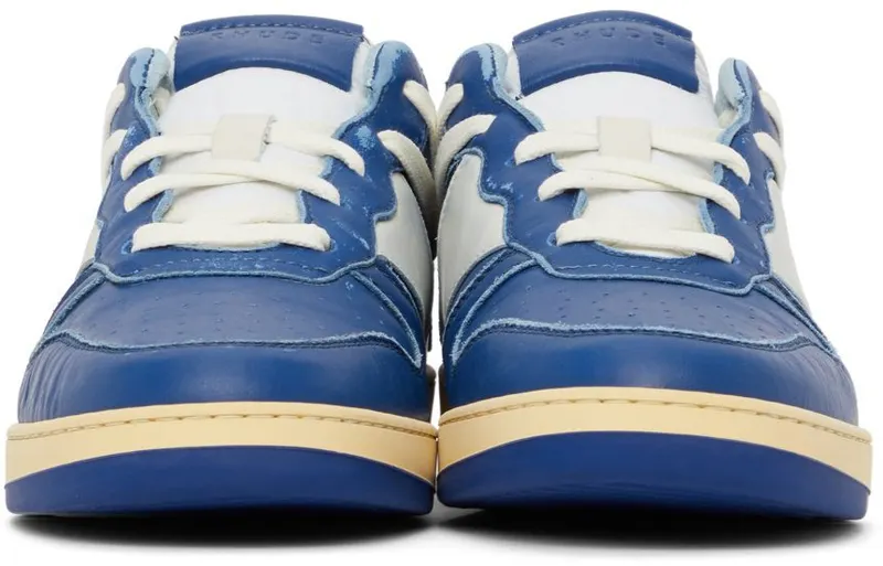 Rhude SSENSE Exclusive Navy Rhecess Low (RHFW21FO30039302)