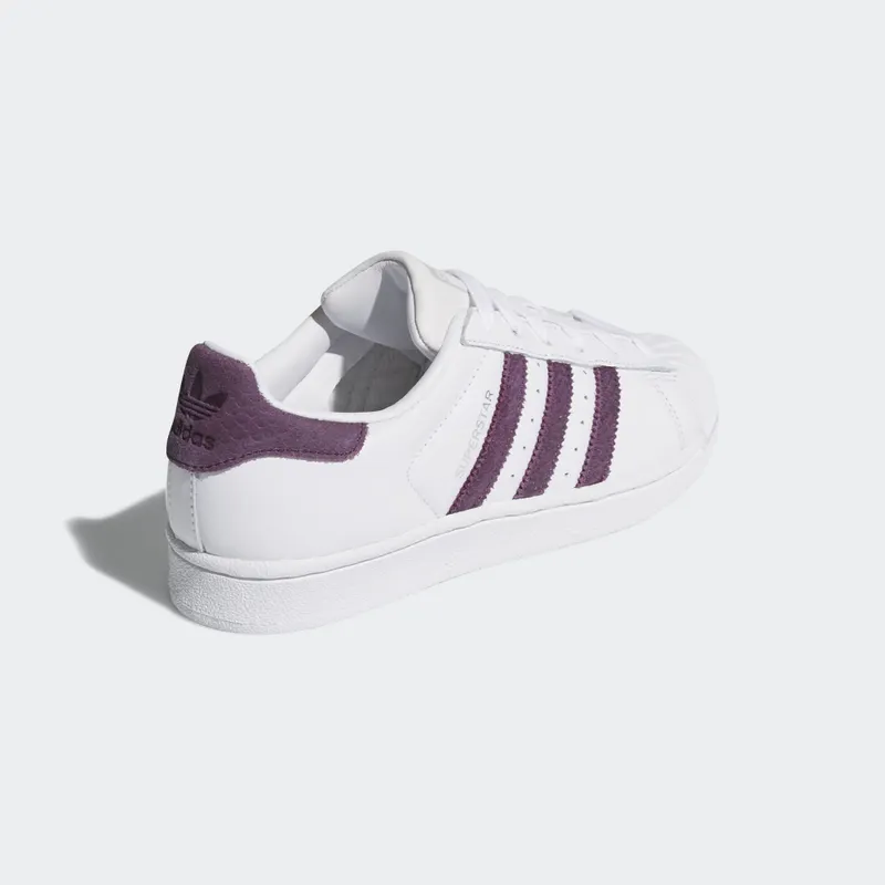 adidas Superstar White Red Night (W) (B41510)