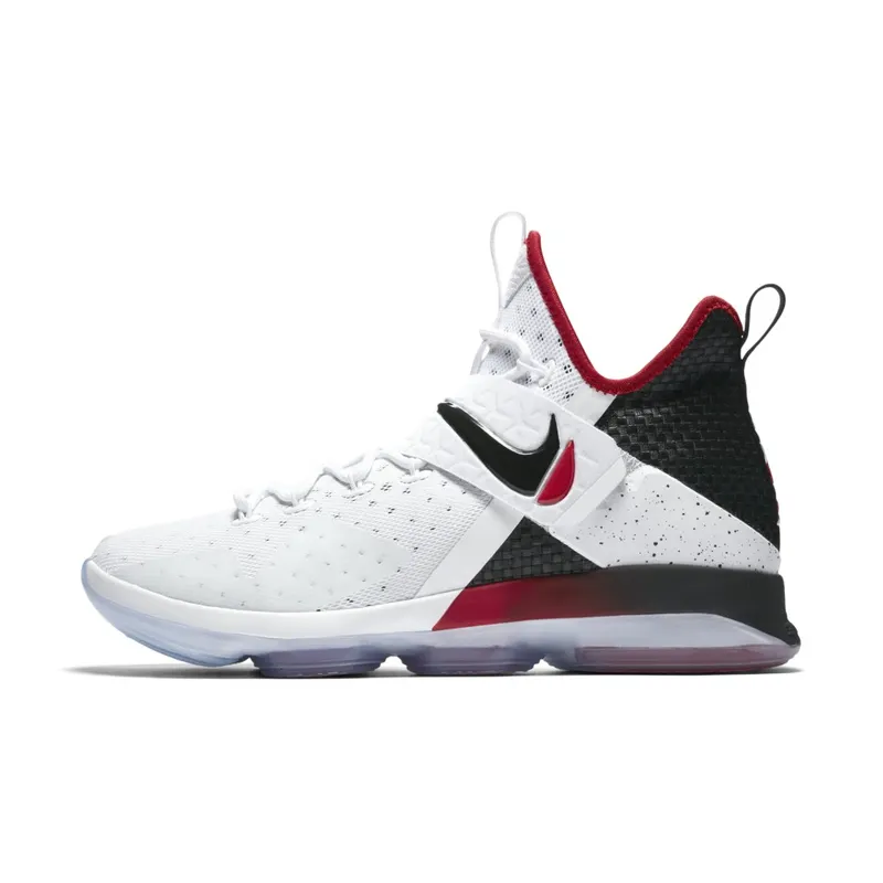 Nike LeBron 14 Flip the Switch White/Black-University Red (852405-103)