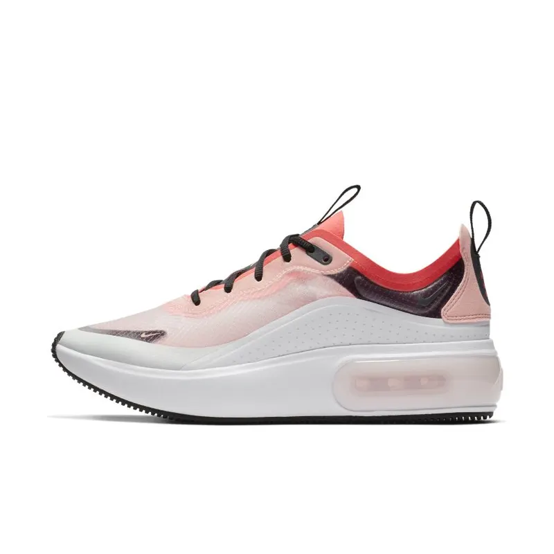 Nike Air Max Dia Flash Crimson (W) Off White/Black-White-Flash Crimson (AV4146-100)