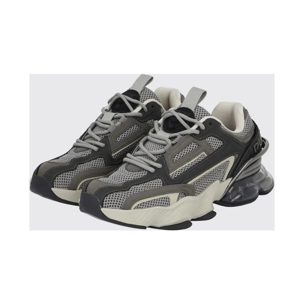 Plein Sport Runner PS Thunder Mix Low-Top Mesh with Notched Sole Grey (SAESUSC0750STE003N1072)