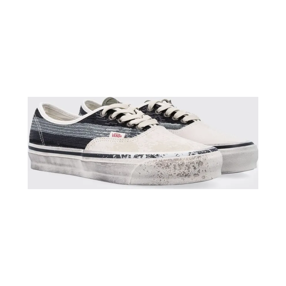 Vans LX Authentic 44 Floral Print Cotton Canvas Black 1 (VN000DB8MCG1)