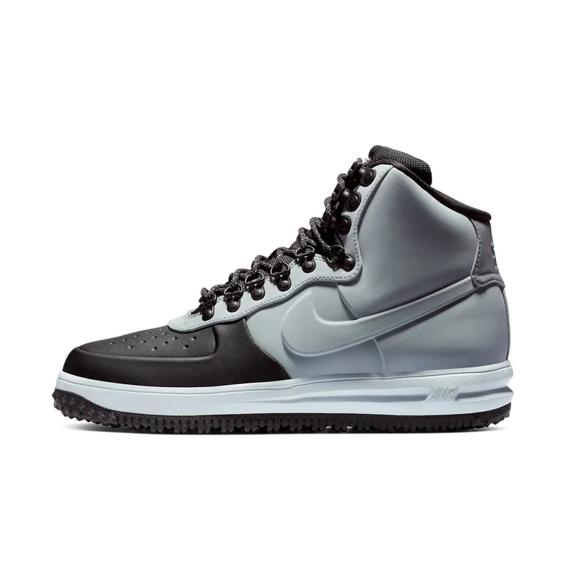 Nike Lunar Force 1 Duckboot Black Wolf Grey Black/Pure Platinum-Wolf Grey (BQ7930-002)